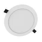 Ledvance Downlight Slim Alu Hvid 16W 1600lm 90D - 830 Varm Hvid | Udsnit 175mm - IP44 