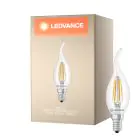 Ledvance Classic LED E14 Kerte Filament Klar 3.4W 470lm - 827 Ekstra Varm Hvid | Erstatter 40W