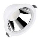 Ledvance LED Downlight Comfort Aluminium Hvid 18W 2160lm 55D - 930-940 CCT | 160mm - Udsnit 150mm - IP44 - Bedste Farvegengivelse - UGR