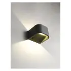 Ansell LED Vægbelysning Gila Grafit 11W 512lm - 940 kold hvid | IP55 - bedste farvegengivelse