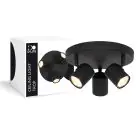 D'Lite Loftlampe Trop Sandet Sort | Egnet Til 3x GU10