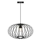 D'Lite Pendel Lampe Kemmel Metal Og Plast  Matt Sort | Egnet Til 1x E27