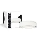 D'Lite Loftlampe Lunelle 50cm Tekstil Hvid | Egnet til 3x E27 