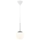 Nordlux Café Pendel Lampe Glas Hvid | Egnet til E27