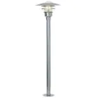 Nordlux Lønstrup 32 Piedestallampe Stål og Glas Grå | 320mm - IP44 - Egnet til E27
