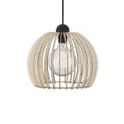 Nordlux Pendel lampe Chino 30 E27 Brun - Træ | Max. 60W