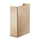 Nordlux Fold 10 Vægbelysning Messing Guld Up & Down 7.5W 225lm - 830 Varm Hvid