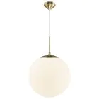 Nordlux Grant Pendel Lampe Glas Guld | Egnet til E27