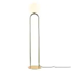 DFTP by Nordlux Shapes Gulvlampe Glas og Metal Messing | Egnet til E27