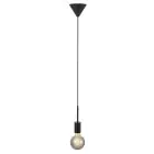 Nordlux Paco Pendulum Metal Sort | Egnet til 1x E27