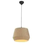 Nordlux Dicte 40 Pendel Lampe Tekstil Beige| Egnet til 1x E27