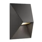 Nordlux Pontio Vægbelysning Aluminium Sort | IP54 - Egnet Til 1x GU10