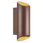 Nordlux Nico Vægbelysning Aluminium Rusten Up & Down | IP54 - Egnet til 2x GU10