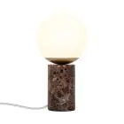 Nordlux Bordlampe Lilly Glas Brun | Egnet til 1x E14