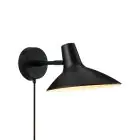 DFTP by Nordlux Darci Short Vægbelysning Metal Sort | Egnet til E14