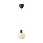Nordlux Milford Mini Sort Pendel Lampe Glas Sort | Egnet til 1x E27