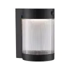Nordlux Solar Coupar Vægbelysning Sort 3.2W 150lm - 830 Varm Hvid