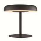 Nordlux Bordlampe Solar Elmer Batteri Sort 2W 100lm - 830 Varm Hvid | 3-Trin Dæmpbar 