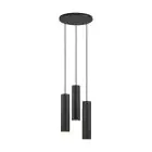 Nordlux Pendel Lampe Tilo Metal Sort | IP20 - Egnet til 3x GU10