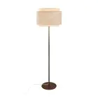 DFTP by Nordlux Takai Gulvlampe Metal og Tekstil Beige | Egnet til E27