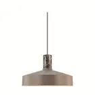 Nordlux Elvas Marble Pendel Lampe Metal Brun | Egnet til 1x E27