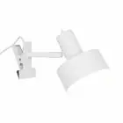 Nordlux Bordlampe Matis Clamp Metal Hvid | Egnet til 1x E27