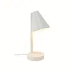 Nordlux Bordlampe Wilmer Metal Hvid | Egnet til 1x E14