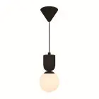 Nordlux Sadie Pendel Lampe Composite Sort | Egnet til 1x E14