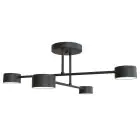 Emibig Loftlampe Halo Stål Sort | Egnet til 4x GX53 - Max 8W