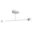 Emibig Loftlampe Halo Stål Hvid | Egnet til 2x GX53 - Max 8W