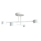 Emibig Loftlampe Halo Stål Hvid | Egnet til 4x GX53 - Max 8W