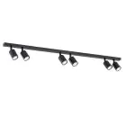 Emibig Loftlampe Flash Stål Sort | Egnet til 6x GU10 - Max 8W
