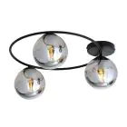 Emibig Loftlampe Sopra Stål Sort | Egnet til 3x E14 - Max 10W