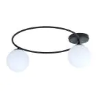 Emibig Loftlampe Sopra Stål Sort | Egnet til 2x E14 - Max 10W