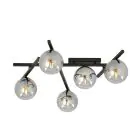 Emibig Loftlampe Smart Stål Sort | Egnet til 5x E14 - Max 10W