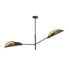 Emibig Loftlampe Vene Stål Sort | Egnet til 2x E14 - Max 10W