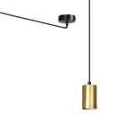 Emibig Pendel Lampe Traker Stål Sort | Egnet til 1x GU10 - Max 10W