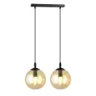 Emibig Pendel Lampe Cosmo Stål Sort | Egnet til 2x E14 - Max 10W