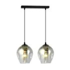 Emibig Pendel Lampe Istar Stål Sort | Egnet til 2x E27 - Max 10W