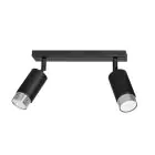 Emibig Loftlampe Hiro Stål Sort | Egnet til 2x GU10 - Max 10W