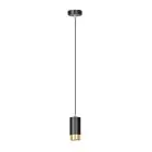 Emibig Pendel Lampe Fumiko Stål Sort | Egnet til 1x GU10 - Max 10W