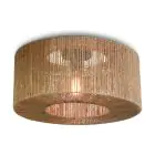 Good&Mojo Loftlampe Iguazu Tekstil Brun S | Egnet til 1x E27 