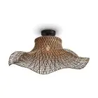 Good&Mojo Loftlampe Ibiza Bambus Sort L | Egnet til 1x E27 
