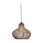 Good&Mojo Pendel Lampe Kalahari Rattan Brun | Egnet til 1x E27 