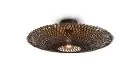 Good&Mojo Loftlampe Kalimantan Bambus Sort M| Egnet til 1x E27 
