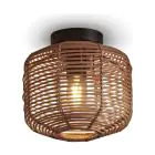 Good&Mojo Loftlampe Tanami Rattan Brun | Egnet til 1x E27 