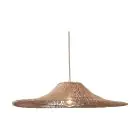 Good&Mojo Pendel Lampe Cancun Rattan Natural L | Egnet til 1x E27 