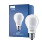 Philips Classic LED Pære E27 Pære matt 4.5W 470lm - 827 ekstra varm hvid | erstatter 40W