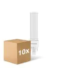 Fordelspakke 10x Noxion Lucent PL-C LED 5.2W - 830 Varm Hvid | 2-Pinde - Erstatter 18W