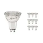 Fordelspakke 10x Noxion PerfectColor LED spot GU10 PAR16 4W 345lm 60D - 940 kold hvid | bedste farvegengivelse - dæmpbar - erstatter 50W